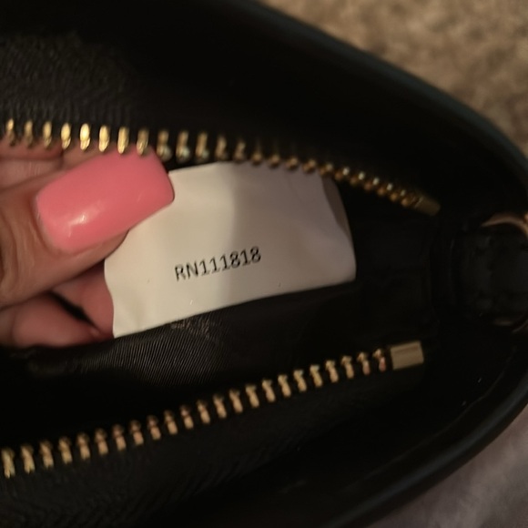 Michael Kors Black and Tan Tiger Print Women's Bag - Picture 7 of 8